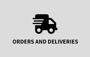 Orders and deliveries