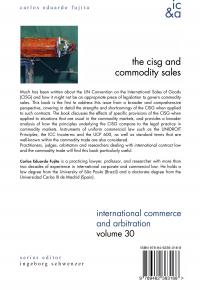 The CISG and Commodity Sales