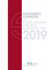 Hungarian Yearbook of International Law and European Law 2019