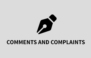 Comments and complaints