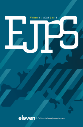 European Journal of Policing Studies (EJPS)