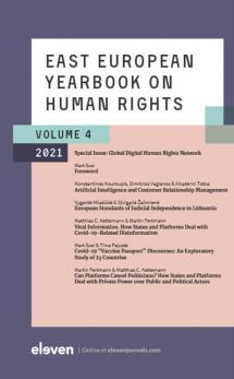 East European Yearbook on Human Rights (EEYHR)
