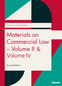 Materials on Commercial Law - Set Volumes II & IV